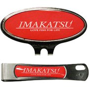 ラインカッター&キャップクリップ レッド [ラインカッター・ハサミ]