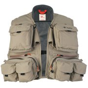 アクアジャックベスト Aquajack Vest 5010850 (010)カーキ Lサイズ [釣り ベスト メンズ]