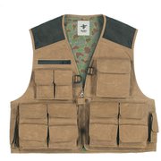 Alfluxフィッシングベスト Alflux Fishing Vest 6110801 (010)カーキ Lサイズ [釣り ベスト メンズ]