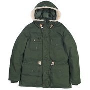 AlfluxMTダウンパーカー 6113806 070オリーブ Lサイズ [アウトドア ダウンパーカー メンズ]