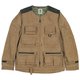 アルフラックスノーカラーユーティリティジャケット Alflux No Collar Utility Jacket 6113807 カーキ Mサイズ [釣り ジャケット メンズ]