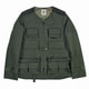 アルフラックスノーカラーユーティリティジャケット Alflux No Collar Utility Jacket 6113807 オリーブ Mサイズ [釣り ジャケット メンズ]