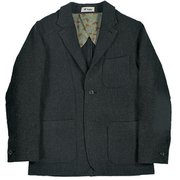 ツィードテーラードジャケット Tweed Tailored Jacket 6113808 チャコール XLサイズ [アウトドア ジャケット メンズ]