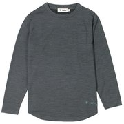 PPウールイージークルー PP Wool Easy Crew 8115943 チャコール Mサイズ [アウトドア カットソー レディース]