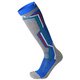 CA-1521 SKI SOCKS WMSS-017-04 BLUE Mサイズ(25-26.5cm) [スキーソックス ユニセックス]