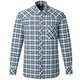 LS Tartan Shirt XS B01 ブルー [アウトドア シャツ]