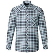 LS Tartan Shirt 421834 ブルー Sサイズ [アウトドア シャツ メンズ]