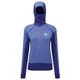 Ws Hooded Eclipse Zip Tee 412922 セレスチアルブルー Lサイズ [アウトドア カットソー レディース]