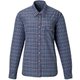 Ws LS Tartan Shirt S P02 パープル [アウトドア シャツ]