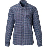 Ws LS Tartan Shirt L P02 パープル [アウトドア シャツ]