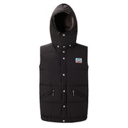 レトロ・ライトライン・ベスト RETRO LIGHTLINE VEST 421358 B02 Black XSサイズ [アウトドア ダウンウェア メンズ]