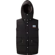 レトロ・ライトライン・ベスト RETRO LIGHTLINE VEST 421358 B02 Black Lサイズ [アウトドア ダウンウェア メンズ]
