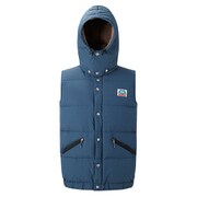 レトロ・ライトライン・ベスト RETRO LIGHTLINE VEST 421358 N00 Navy Sサイズ [アウトドア ダウンウェア メンズ]