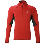 Integral Zip Neck XL R00 レッド [アウトドア カットソー]