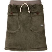 WOMENS Classic Fleece Skirt XS D00 ダークブラウン [アウトドア 小物]