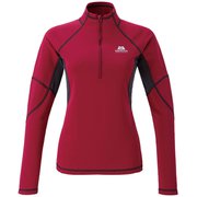 Ws Integral Zip Neck XS C22 クランベリー [アウトドア カットソー]