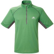 Synergy SS Zip Tee 421938 ライム Sサイズ [アウトドア カットソー メンズ]