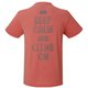 BRITPOP TEE‐BRUSH THE ROCK 425712 コーラル C37 Mサイズ [アウトドア カットソー メンズ]