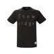 Cotton Tee-snow ridge L B02 ブラック [アウトドア カットソー]