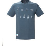 Cotton Tee-snow ridge XS D17 デニム [アウトドア カットソー]