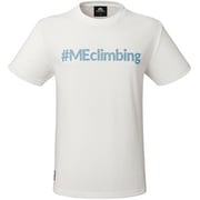 Feel Cool Tee-#MEclimbing L W01 ホワイト [アウトドア カットソー]
