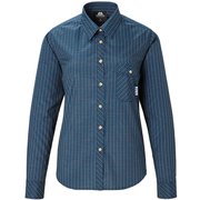Ws LS Tartan Shirt M L37 リージョンブルー [アウトドア シャツ]
