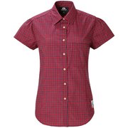 Ws SS Tartan Shirt M R00 レッド [アウトドア シャツ]