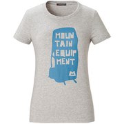 Ws Cotton Tee-Backpack M G01 グレイ [アウトドア カットソー]