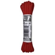 Tobby アウトドアスリム 丸紐 242-6050 レッド 200cm(太さ 4mm) 2本入り [アウトドアシューズ 靴紐]