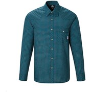LS Tartan Shirt XS T00 ティール [アウトドア シャツ]