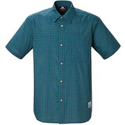 SS Tartan Shirt 421818 T00 ティール Mサイズ [アウトドア シャツ メンズ]
