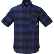 SS Buffalo Check Shirt S B01 ブルー [アウトドア シャツ]