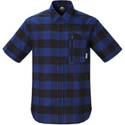 SS Buffalo Check Shirt XL B01 ブルー [アウトドア シャツ]
