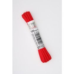 アウトドアスリム 丸紐 242-6050 レッド 120cm 2本入り [アウトドアシューズ 靴紐]