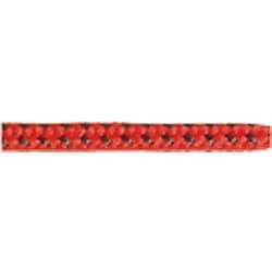 Tobby アウトドアスリム 丸紐 242-DOTS-10 レッド/ブラック 120cm 2本入り [アウトドアシューズ 靴紐]