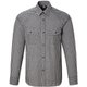 LS Gingham Check Shirt 421826 B02 ブラック Sサイズ [アウトドア シャツ メンズ]