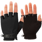 UV Mesh Finger Cut Glove AG6707 B02ブラック Lサイズ [アウトドア グローブ]