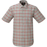 SS Tartan Shirt L J02 ジェイドグリーン [アウトドア シャツ メンズ]