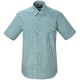 SS Gingham Check Shirt M G03 グリーン [アウトドア シャツ]