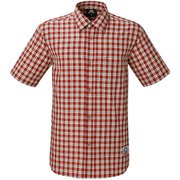 SS Tartan Shirt 421843 R00 レッド XSサイズ [アウトドア シャツ メンズ]