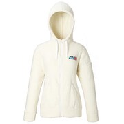 Ws Fluffy Hoodie L N01 ナチュラル [アウトドア フリース・セーター]