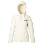 Ws Fluffy Hoodie S N01 ナチュラル [アウトドア フリース・セーター]