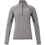 Ws Integral Zip Neck L G01 グレイ [アウトドア カットソー]