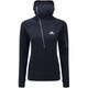 Ws Hooded Eclipse Zip Tee XS C10 コスモス [アウトドア カットソー]
