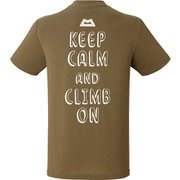 BRITPOP TEE‐BRUSH THE ROCK 425712 エルムウッド E31 XLサイズ [アウトドア カットソー メンズ]