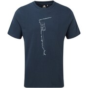 YORIK TEE 411772 D82 デニム ブルー Lサイズ [アウトドア カットソー メンズ]