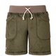 Ws Classic Fleece Half Pant 424419 ダークブラウン Sサイズ [アウトドア パンツ レディース]