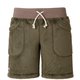 Ws Classic Fleece Half Pant 424419 D00_ダークブラウン Mサイズ [アウトドア パンツ レディース]