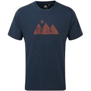 MOUNTAIN SUN TEE 411773 D82 デニム ブルー Sサイズ [アウトドア カットソー メンズ]