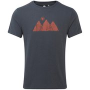 MOUNTAIN SUN TEE XL O31 オンバーブルー [アウトドア カットソー]